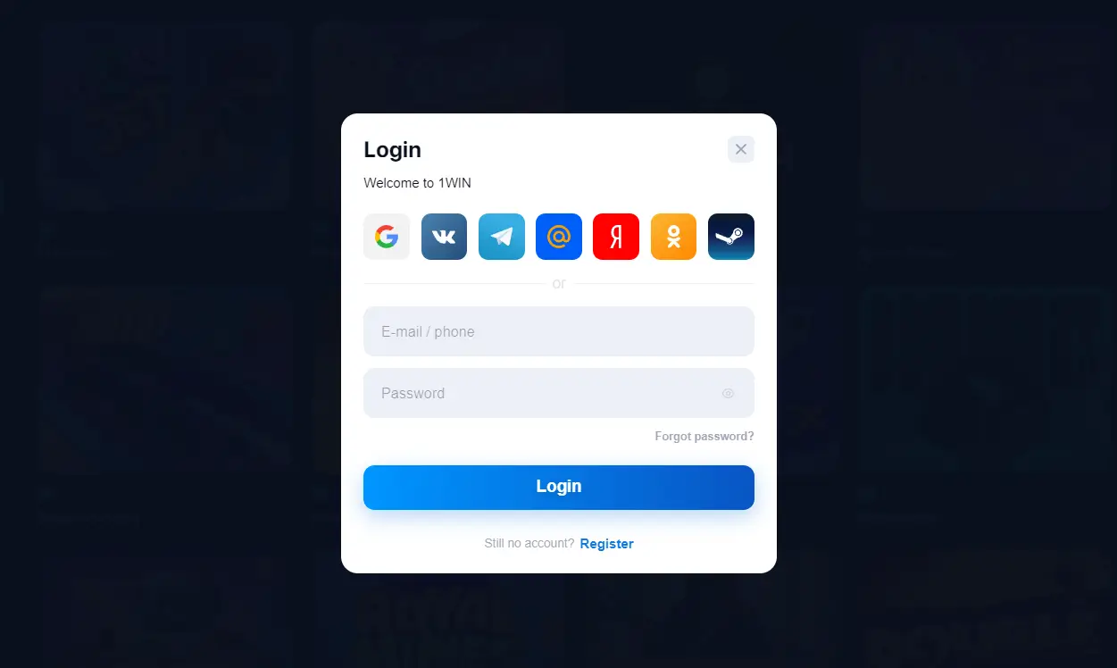 1win login 1win login